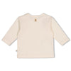 Jongens Longsleeve - Tiny Timber Tales van Feetje in de kleur Offwhite in maat 86.