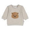 Jongens Sweater - Tiny Timber Tales van Feetje in de kleur Grijs melange in maat 86.