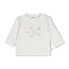 Jongens Longsleeve - Penguin Cuddles van Feetje in de kleur Offwhite in maat 62.