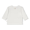 Jongens Longsleeve - Penguin Cuddles van Feetje in de kleur Offwhite in maat 62.