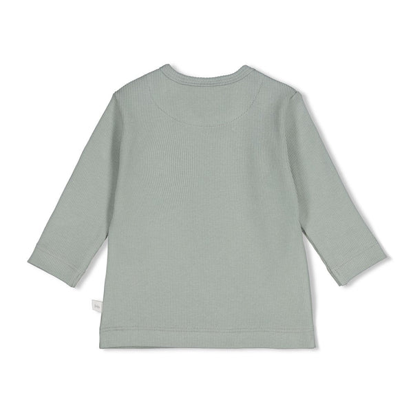 Feetje Longsleeve rib - Penguin Cuddles
