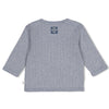 Jongens Overslagshirt rib - Breakfast Buddy van Feetje in de kleur Blauw melange in maat 62.