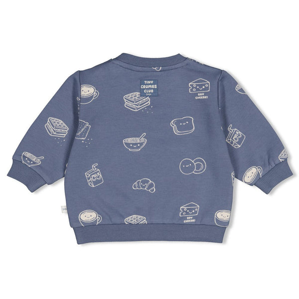 Feetje Sweater AOP - Breakfast Buddy