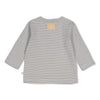 Jongens Longsleeve rib met streep - Breakfast Buddy van Feetje in de kleur Blauw in maat 62.
