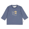 Jongens Longsleeve - Breakfast Buddy van Feetje in de kleur Blauw in maat 62.