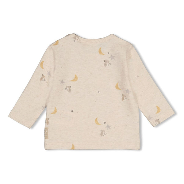 Feetje Longsleeve AOP - Over the Moon for You