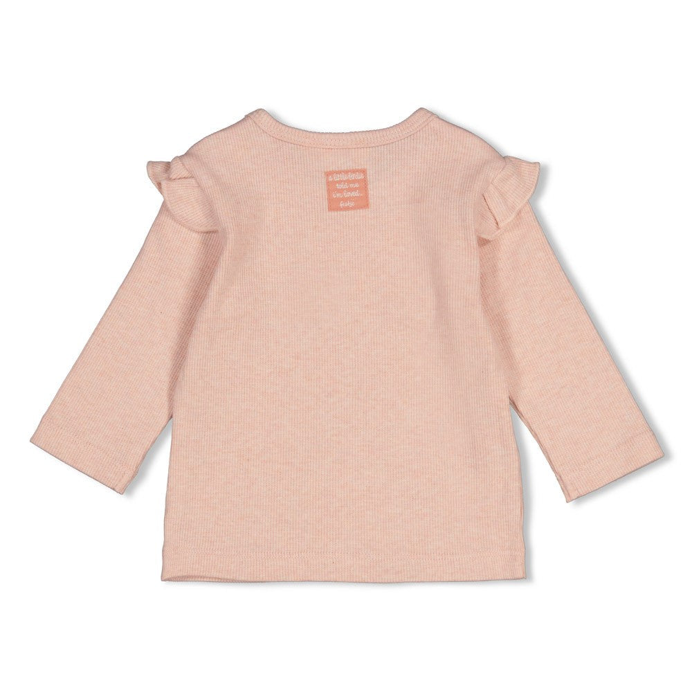 Feetje Longsleeve rib - Fall in Love