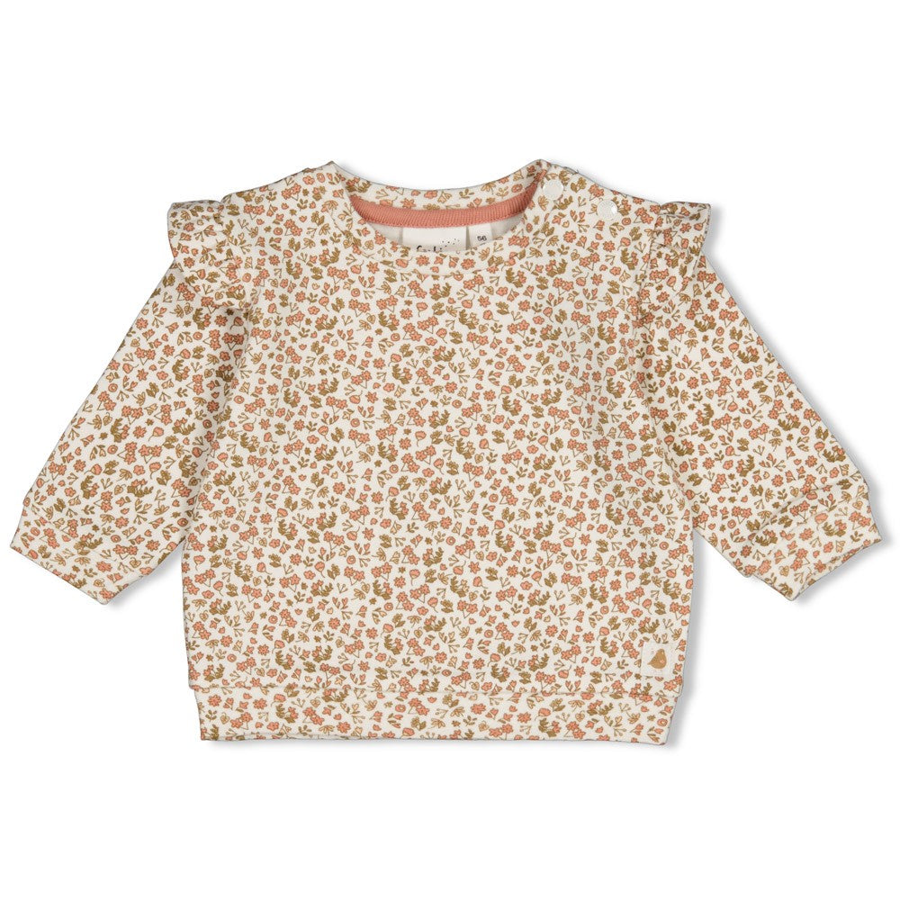 Feetje Sweater AOP - Fall in Love