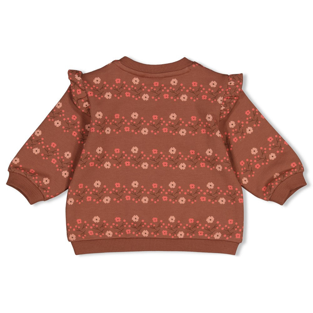 Feetje Sweater AOP relaxed fit - Forest Garden