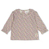 Meisjes Longsleeve AOP - Afternoon Tea van Feetje in de kleur Creme in maat 86.