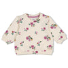 Meisjes Sweater AOP - Afternoon Tea van Feetje in de kleur Creme in maat 86.