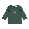 Meisjes Longsleeve rib - Afternoon Tea van Feetje in de kleur Groen in maat 86.