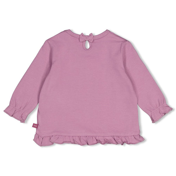 Feetje Longsleeve ruches - Afternoon Tea
