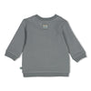 Jongens Sweater - Beep Beep van Feetje in de kleur Zeegroen in maat 86.