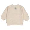 Jongens Sweater - Wiggle and Waddle van Feetje in de kleur Offwhite melange in maat 92.
