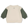 Jongens Sweater relaxed fit - Wiggle and Waddle van Feetje in de kleur Offwhite in maat 92.