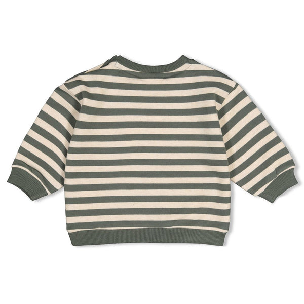 Feetje Sweater streep oversized - Wiggle and Waddle