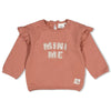 Meisjes Sweater relaxed fit - Dress to Impress van Feetje in de kleur Mauve in maat 92.