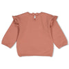 Meisjes Sweater relaxed fit - Dress to Impress van Feetje in de kleur Mauve in maat 92.
