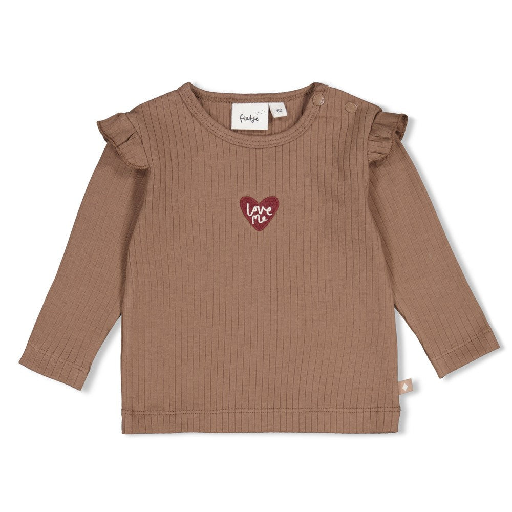 Feetje Longsleeve rib - My Little Love
