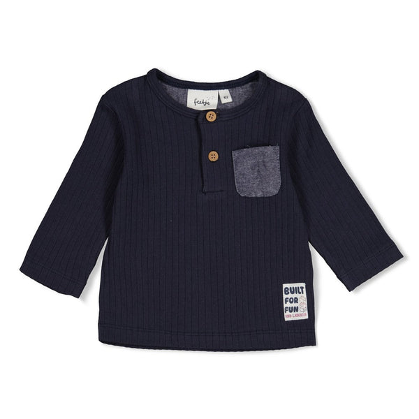 Feetje Longsleeve rib - Built for Fun