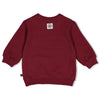 Jongens Sweater - Built for Fun van Feetje in de kleur Bordeaux in maat 92.