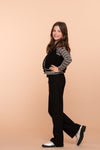 Meisjes Pants comfy van Geisha in de kleur Black in maat 176.