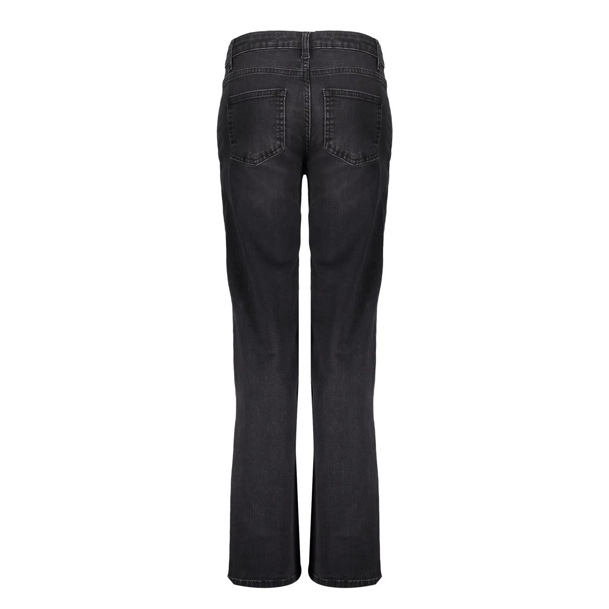 Meisjes Jeans wide leg van Geisha in de kleur Black in maat 176.