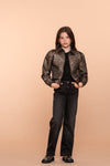 Meisjes Jeans wide leg van Geisha in de kleur Black in maat 176.