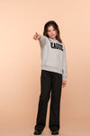 Meisjes Pants pinstripe van Geisha in de kleur Black in maat 176.