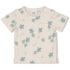 s T-shirt AOP - Turtelly Cool van Feetje in de kleur Offwhite in maat 86.