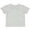 s T-shirt streep - Turtelly Cool van Feetje in de kleur Zeegroen in maat 86.