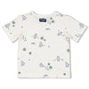 s T-shirt AOP - Rock My Boat van Feetje in de kleur Offwhite in maat 86.