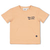 s T-shirt - Rock My Boat van Feetje in de kleur Zalm in maat 86.