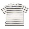 s T-shirt streep wafelstructuur - Rock My Boat van Feetje in de kleur Marine in maat 86.