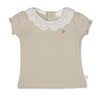 s T-shirt - Blossom van Feetje in de kleur Mint in maat 86.
