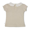 s T-shirt - Blossom van Feetje in de kleur Mint in maat 86.