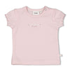 s T-shirt - Blossom van Feetje in de kleur Lila in maat 86.