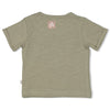 s T-shirt - The Chill Club van Feetje in de kleur Groen in maat 86.