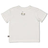 s T-shirt - Mini Adventurer van Feetje in de kleur Offwhite in maat 86.