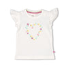 s T-shirt - Picknick Perfect van Feetje in de kleur Wit in maat 86.
