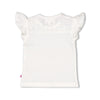 s T-shirt - Picknick Perfect van Feetje in de kleur Wit in maat 86.