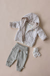 s Sokken - Picnic Party van Feetje in de kleur Offwhite in maat 50-56.