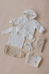 s Broek rib - Special Delivery van Feetje in de kleur Creme in maat 62.