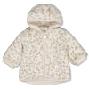Meisjes Fake fur jasje met capuchon - Dress to Impress van Feetje in de kleur Offwhite in maat 92.
