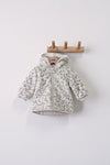 Meisjes Fake fur jasje met capuchon - Dress to Impress van Feetje in de kleur Offwhite in maat 92.