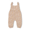 s Jumpsuit AOP - Flower Field van Feetje in de kleur Creme in maat 86.