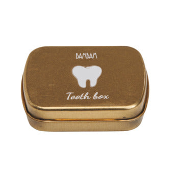 BamBam Tooth Box Gold