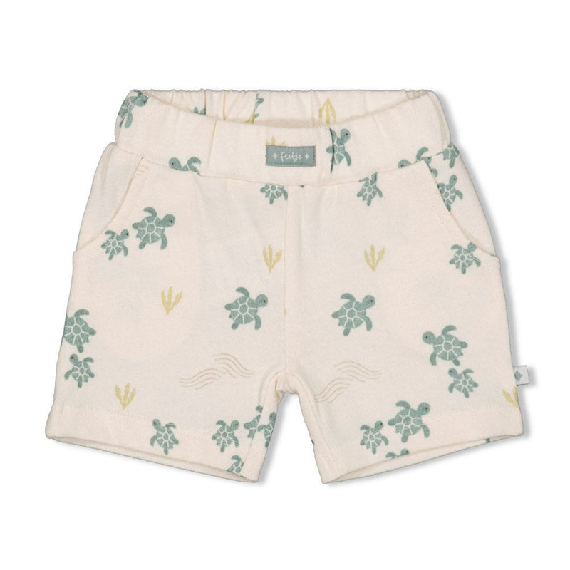 s Short AOP - Turtelly Cool van Feetje in de kleur Offwhite in maat 86.