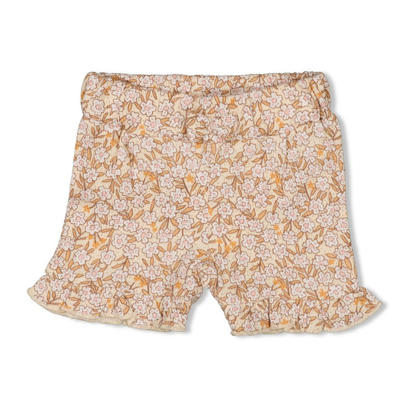 s Short AOP - Flower Field van Feetje in de kleur Creme in maat 86.